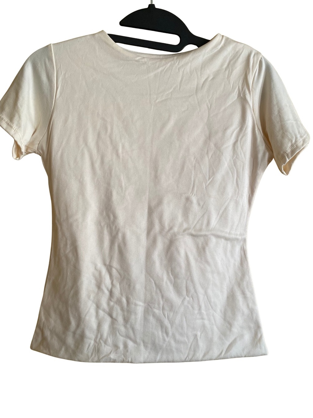 NWOT light yellow Short Sleeve Crewneck Tee
